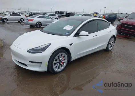 2021 Tesla Model 3 Standard Range Plus Rear-Wheel Drive from USA, damaged, VIN 5YJ3E1EA7MF096643